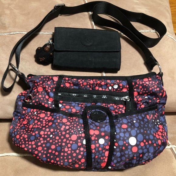 Kipling Cross Body Bag and Wallet Combo - Picture 1 of 14